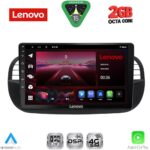 LENOVO LVF 5130BL_CPA (9inc) MULTIMEDIA TABLET for FIAT 500 mod. 2007-2015 (BLACK)