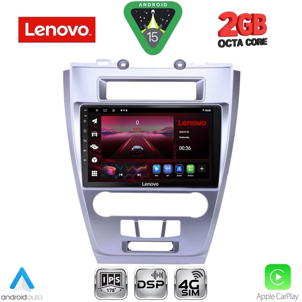LVF5159_15_ LENOVO LVF 5159_CPA (10inc) MULTIMEDIA TABLET for FORD FUSION mod. 2012-2017 - Image 1