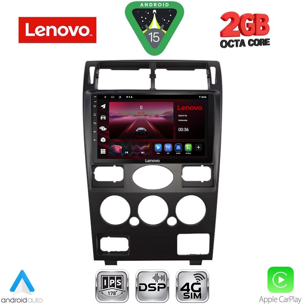 LVF5161B_15_ LENOVO LVF 5161B_CPA (9inc) MULTIMEDIA TABLET for FORD MONDEO mod. 2003-2006 - Image 1