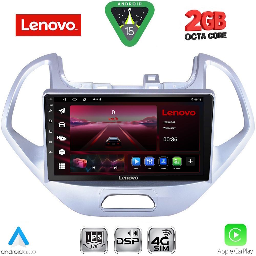 LVF5167LO_15_ LENOVO LVF 5167LO_CPA (9inc) MULTIMEDIA TABLET for FORD KA mod. 2017-2024 - Image 1