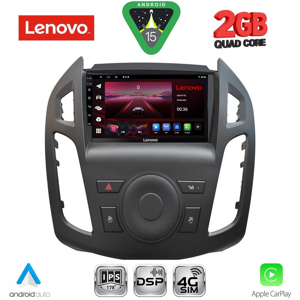 LVF5176n_15 LENOVO LVF 5176_CPA (9inc) MULTIMEDIA TABLET for FORD TRANSIT CONNECT mod. 2013-2018 - Image 1