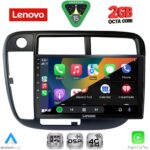 LENOVO LVF 5186_CPA CLIMA (9inc) MULTIMEDIA TABLET for HONDA CIVIC mod. 1995-2001 - Image 2