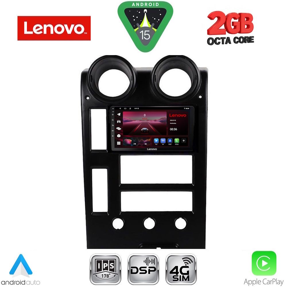 LVF5215_15_ LENOVO LVF 5215_CPA (9inc) MULTIMEDIA TABLET for HUMMER H2 mod. 2001-2007 - Image 1