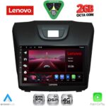 LENOVO LVF 5255_CPA (9inc) MULTIMEDIA TABLET for ISUZU DMAX mod. 2012-2020