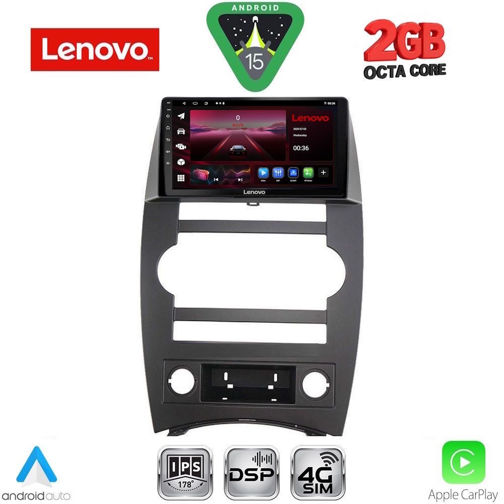 LVF5274_15_ LENOVO LVF 5274_CPA (9inc) MULTIMEDIA TABLET for JEEP COMMANDER mod. 2007-2009 - Image 1