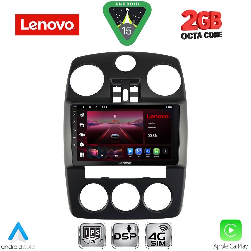 LVF5287_15_ LENOVO LVF 5287_CPA (9inc) MULTIMEDIA for CHRYSLER PT CRUISER mod. 2005-2010 - Image 1