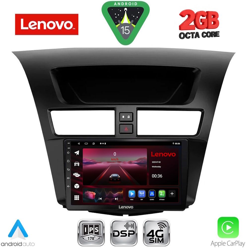 LVF5364_15_ LENOVO LVF 5364_CPA (9inc) MULTIMEDIA TABLET for MAZDA BT50 mod. 2012-2019 - Image 1