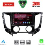 LENOVO LVF 5437_CPA A/C (9inc) MULTIMEDIA TABLET for MITSUBISHI L200 mod. 2015-2019 with A/C