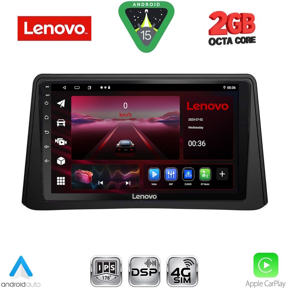 LVF5496_15_ LENOVO LVF 5496_CPA (9inc) MULTIMEDIA TABLET for OPEL MOKKA mod. 2012-2015 - Image 1