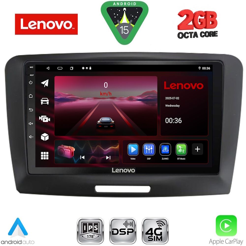LVF5604A_15_ LENOVO LVF 5604A_CPA (9inc) MULTIMEDIA TABLET for SKODA SUPERB mod. 2008-2015 - Image 1