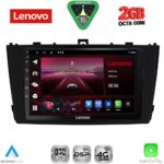 LENOVO LVF 5705BL_CPA (9inc) MULTIMEDIA TABLET for TOYOTA AVENSIS (T27) mod. 2009-2015 (BLACK)
