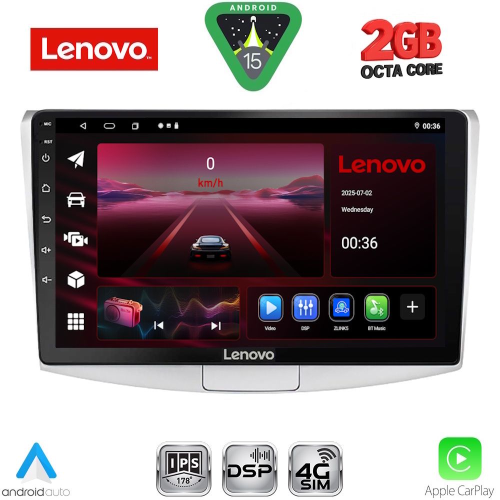 LVF5764_15_ LENOVO LVF 5764_CPA (10inc) MULTIMEDIA TABLET for VW PASSAT mod. 2010-2015 - Image 1