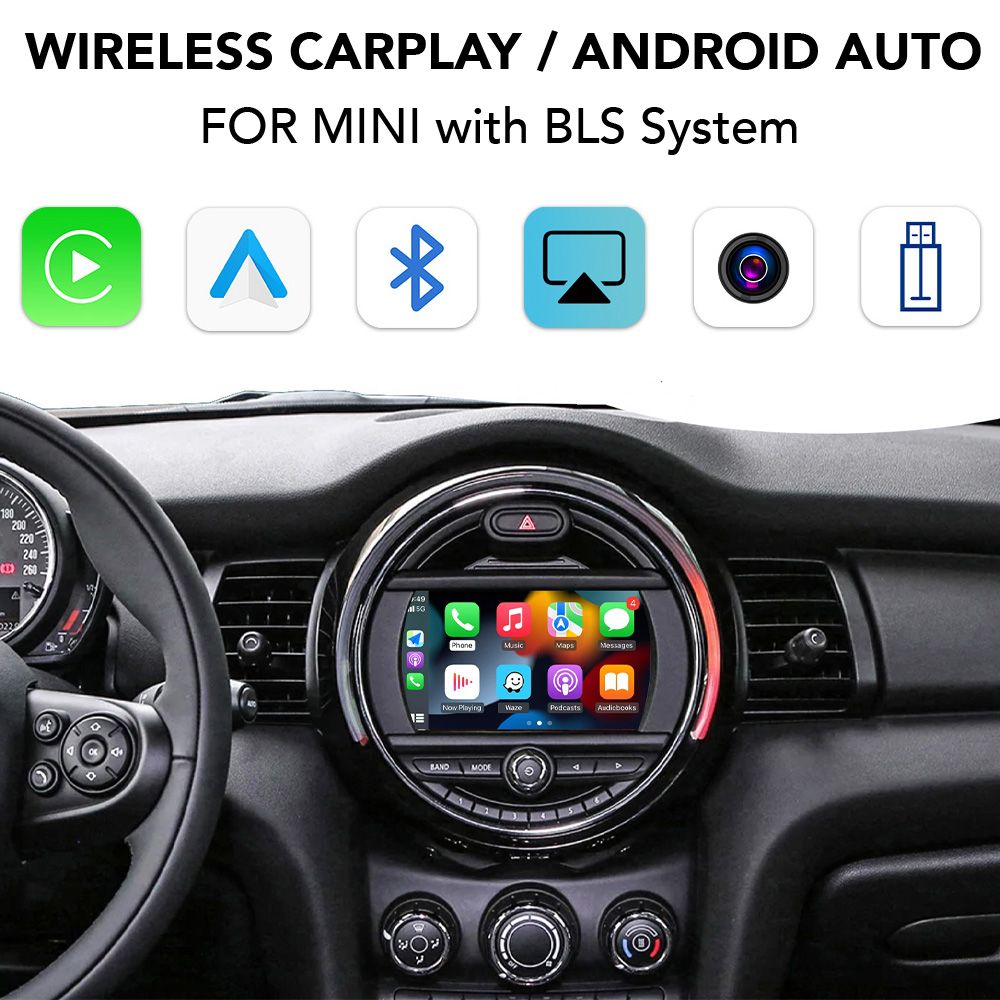 MINI_BLS_Carplay_interface_01 DIGITAL IQ BM 222 CPAA (CARPLAY / ANDROID AUTO BOX for MINI with BLS) - Image 1