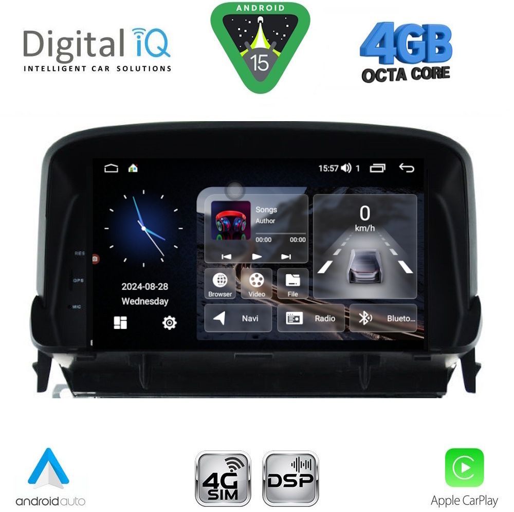 MSG460_15-1 DIGITAL IQ MSG 460_CPA (7” DECK) MULTIMEDIA SYSTEM for OPEL MOKKA mod. 2012-2015 - Image 1