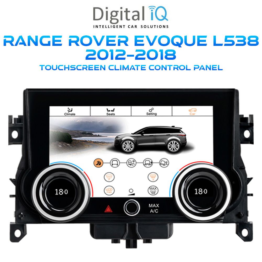 RANGE-ROVER-EVOQUE_Touch_Climate_Control_Panel_2008_01_ DIGITAL IQ FZ 2008_CL (TOUCHSCREEN CLIMATE CONTROL PANEL for RANGE ROVER EVOQUE L538 mod. 2012-2018) - Image 1