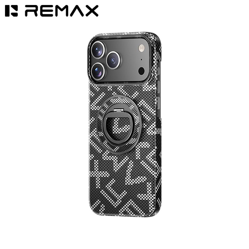 REMAX_RMC10_iphone17promax_black REMAX RMC-10 EXCLUSIVE CASE for iPHONE 17 PRO MAX (BLACK) - Image 1