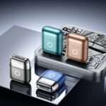 REMAX RS-H01 (TEAL) PORTABLE ALUMINIUM SHAVER - Image 4