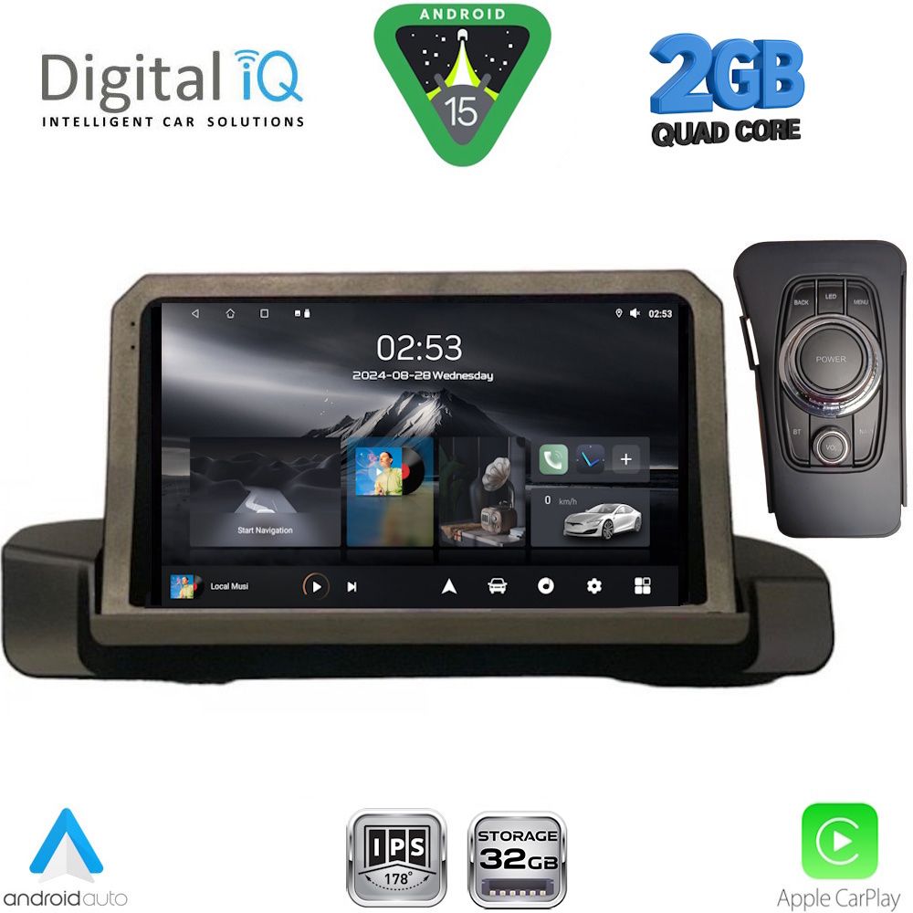 RSD1044_15 DIGITAL IQ RSD 1044_CPA (9inc) MULTIMEDIA TABLET for BMW S.3 (E90-91-92) mod. 2005-2012 - Image 1