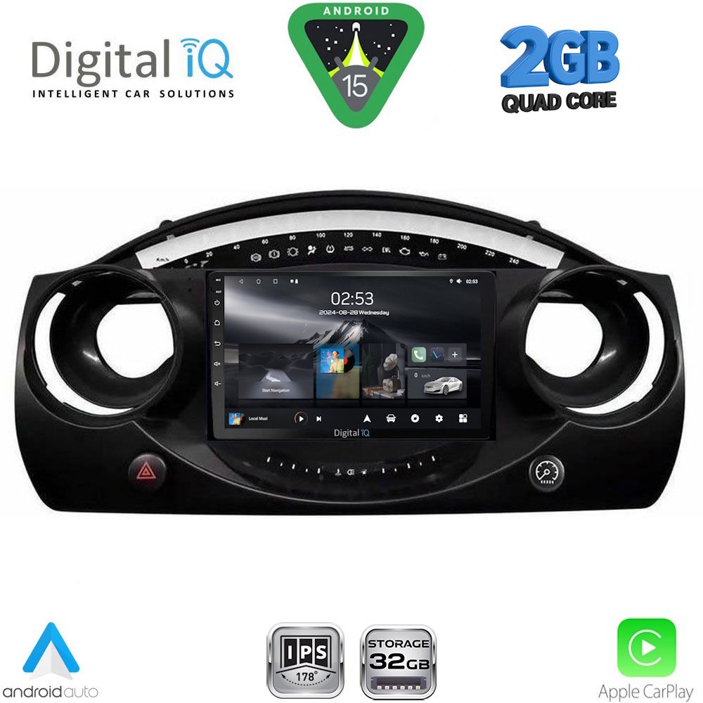 RSD1063_15 DIGITAL IQ RSD 1063_CPA (9inc) MULTIMEDIA TABLET for MINI COOPER (R50-R52-R53) mod. 2000-2006 - Image 1