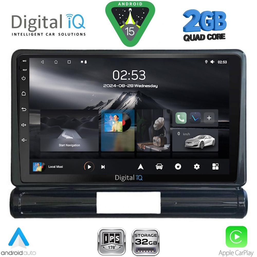 RSD1093L_15 DIGITAL IQ RSD 1093M_CPA (9inc) MULTIMEDIA TABLET for CITROEN C3 - DS3 mod. 2016-2024 Med Version - Image 1