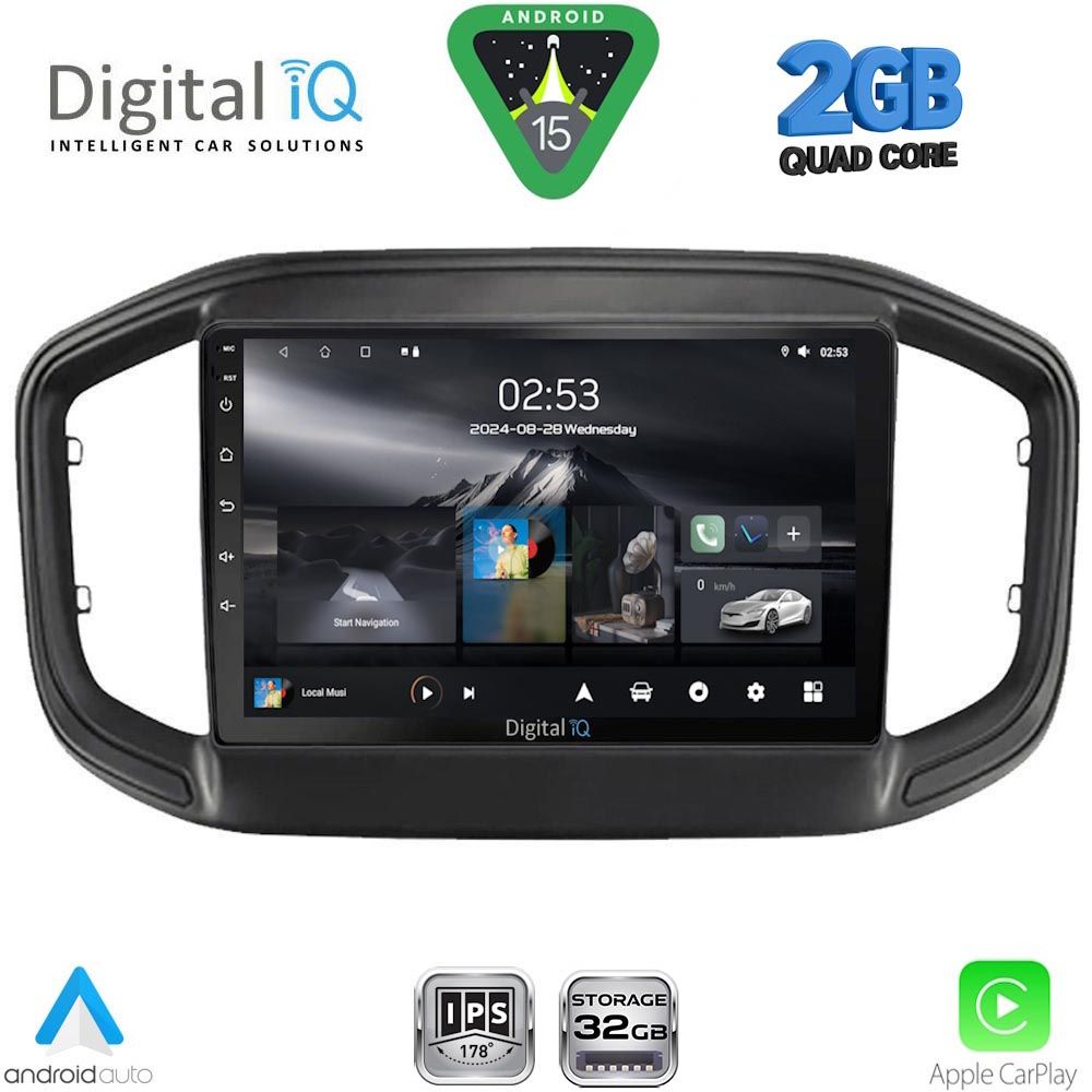 RSD1147_15 DIGITAL IQ RSD 1147_CPA (9inc) MULTIMEDIA TABLET for FIAT STRADA mod. 2020-2026 - Image 1