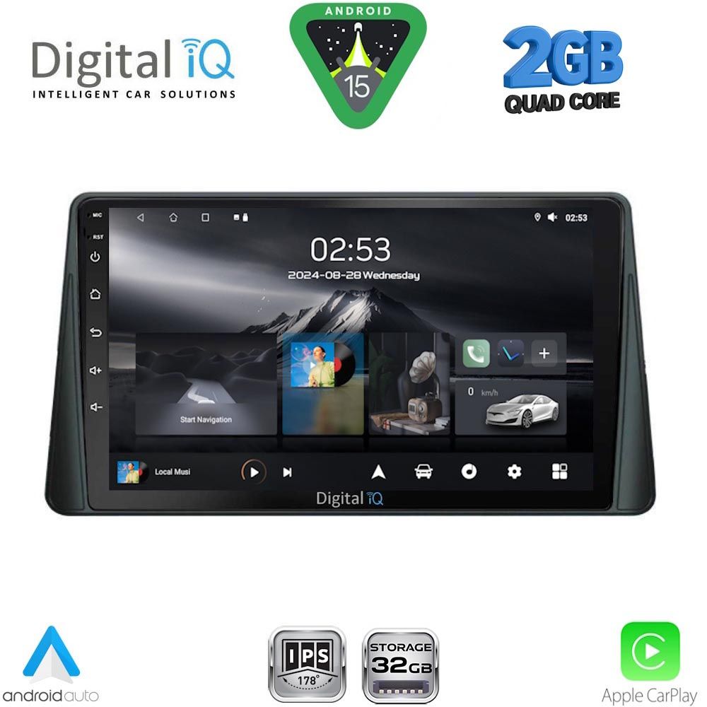 RSD1158_15 DIGITAL IQ RSD 1158_CPA (9inc) MULTIMEDIA TABLET for FORD FOCUS mod. 2019-2025 - Image 1