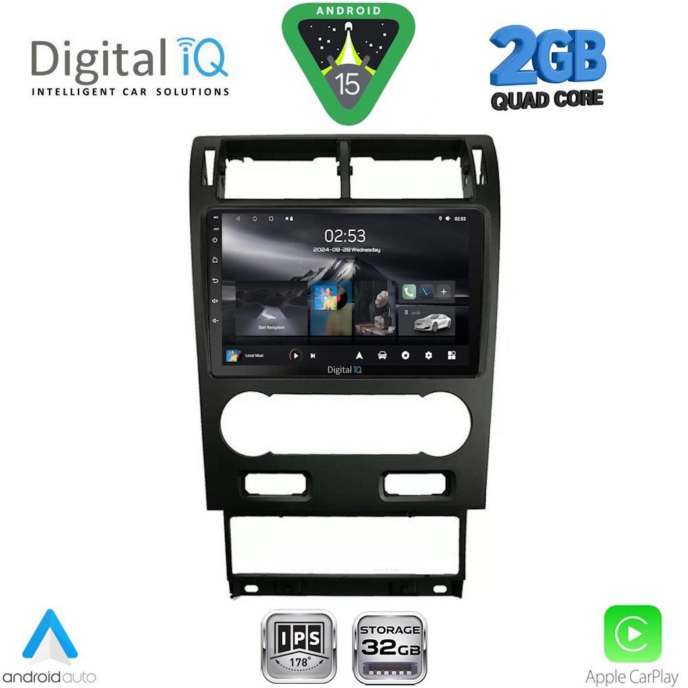 RSD1161_15 DIGITAL IQ RSD 1161A_CPA (9inc) MULTIMEDIA TABLET for FORD MONDEO mod. 2003-2006 - Image 1