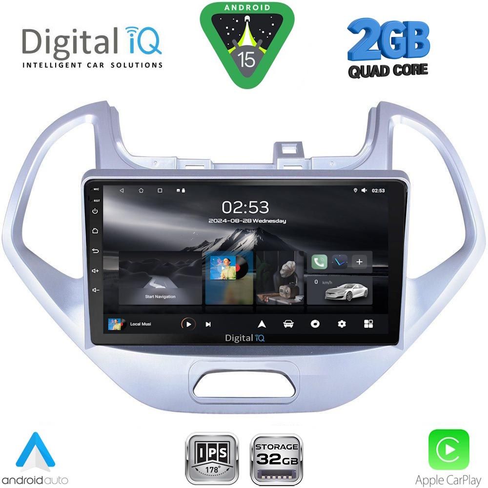 RSD1167LO_15 DIGITAL IQ RSD 1167LO_CPA (9inc) MULTIMEDIA TABLET for FORD KA mod. 2017-2024 - Image 1