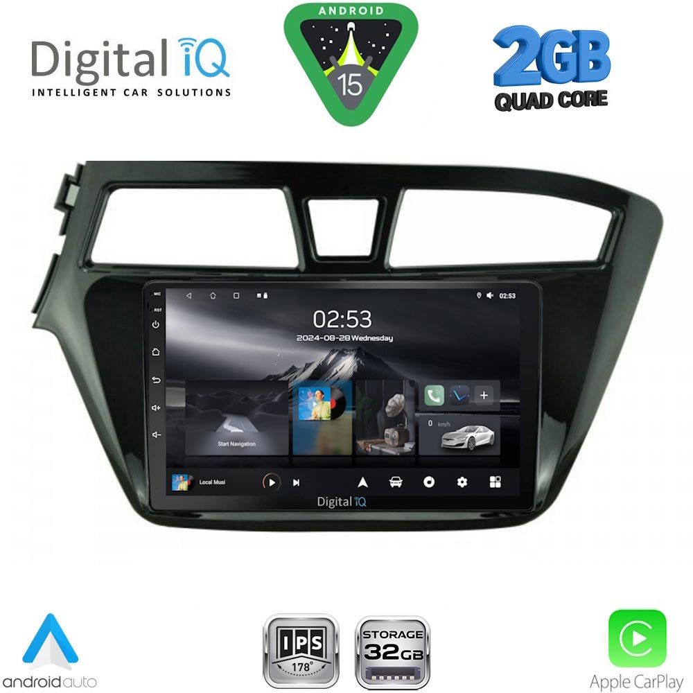 RSD1229_15 DIGITAL IQ RSD 1229_CPA (9inc) MULTIMEDIA TABLET for HYUNDAI i20 mod. 2014-2018 - Image 1