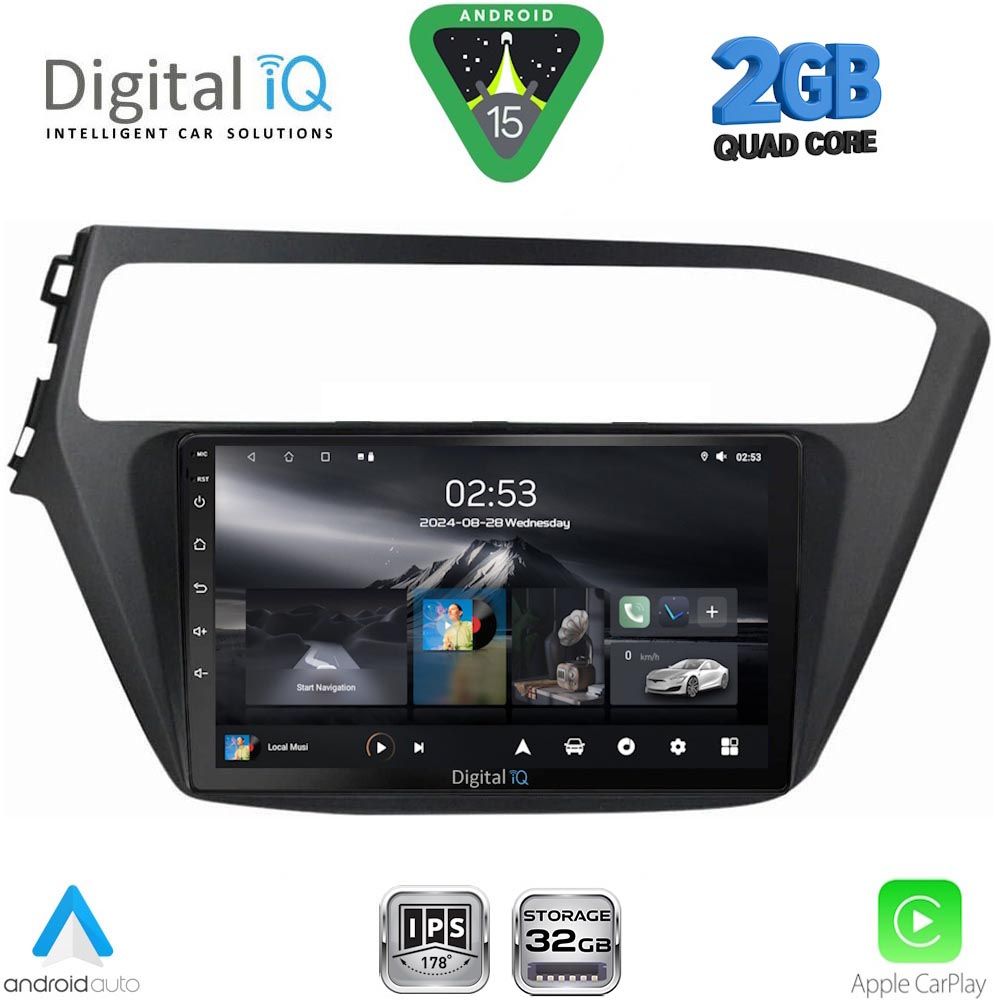 RSD1230_15 DIGITAL IQ RSD 1230_CPA (9inc) MULTIMEDIA TABLET for HYUNDAI i20 mod. 2018-2021 - Image 1