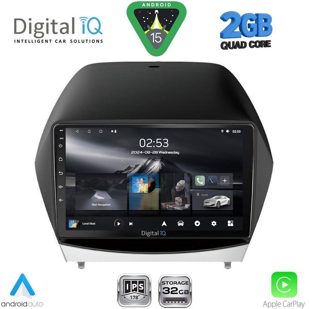 RSD1235_15 DIGITAL IQ RSD 1235_CPA (10inc) MULTIMEDIA TABLET for HYUNDAI iX35 mod. 2010-2015 - Image 1