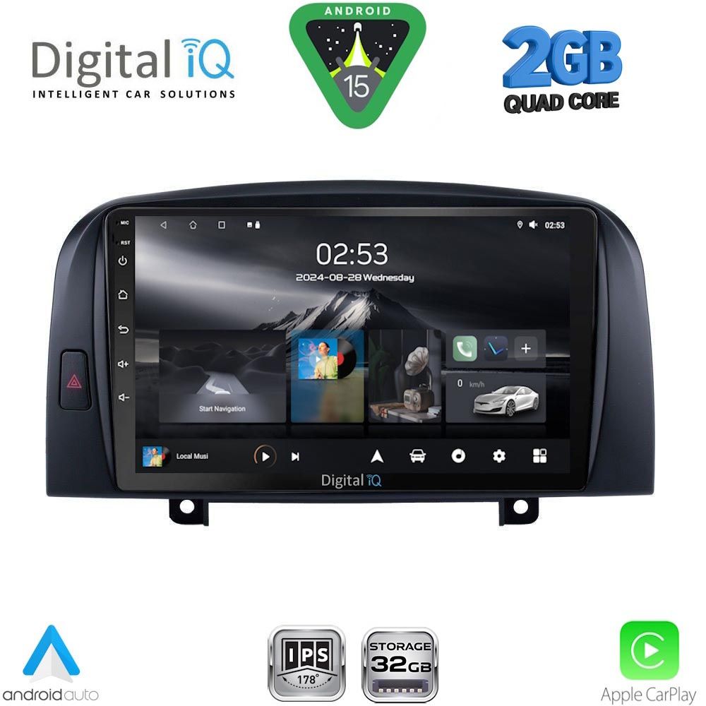 RSD1248_15 DIGITAL IQ RSD 1248_CPA (9inc) MULTIMEDIA TABLET for HYUNDAI SONATA mod. 2006-2009 - Image 1