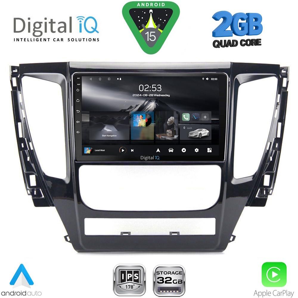 RSD1447_15 DIGITAL IQ RSD 1447A_CPA (9inc) MULTIMEDIA TABLET for MITSUBISHI PAJERO mod. 2013-2020 - Image 1