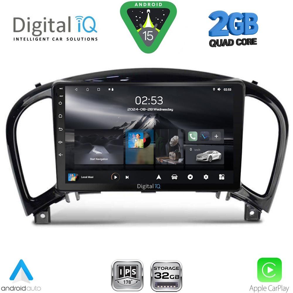 RSD1452_15 DIGITAL IQ RSD 1452_CPA (9inc) MULTIMEDIA TABLET for NISSAN JUKE mod. 2009-2020 - Image 1