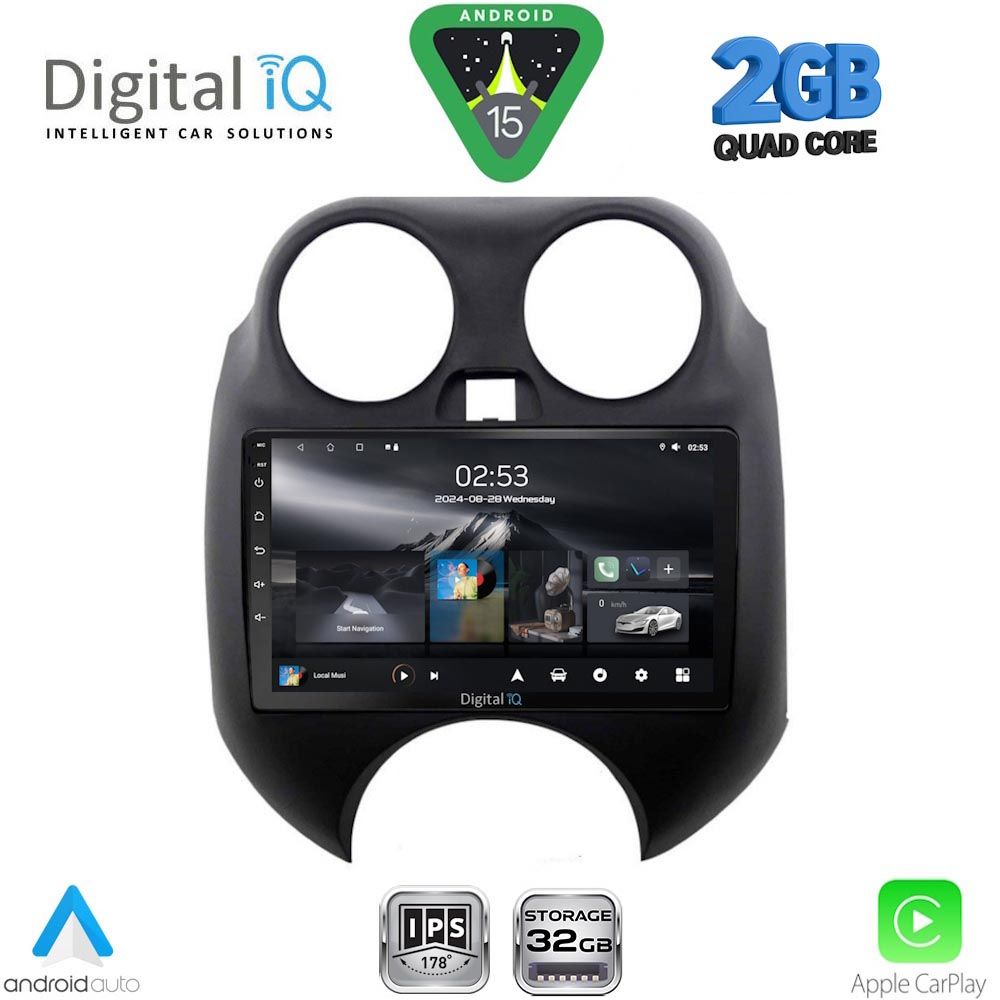 RSD1459_15 DIGITAL IQ RSD 1459_CPA (9inc) MULTIMEDIA TABLET for NISSAN MICRA mod. 2010-2014 - Image 1