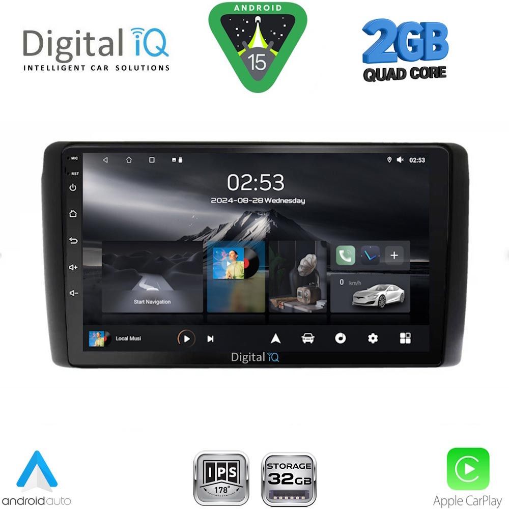 RSD1472_15 DIGITAL IQ RSD 1472_CPA (9inc) MULTIMEDIA TABLET for NISSAN LEAF mod. 2009-2017 - Image 1