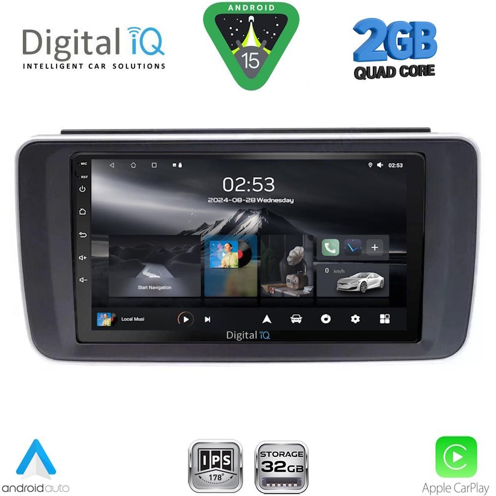 RSD1473_15 DIGITAL IQ RSD 1473_CPA (9inc) MULTIMEDIA TABLET for NISSAN LEAF mod. 2018-2026 - Image 1