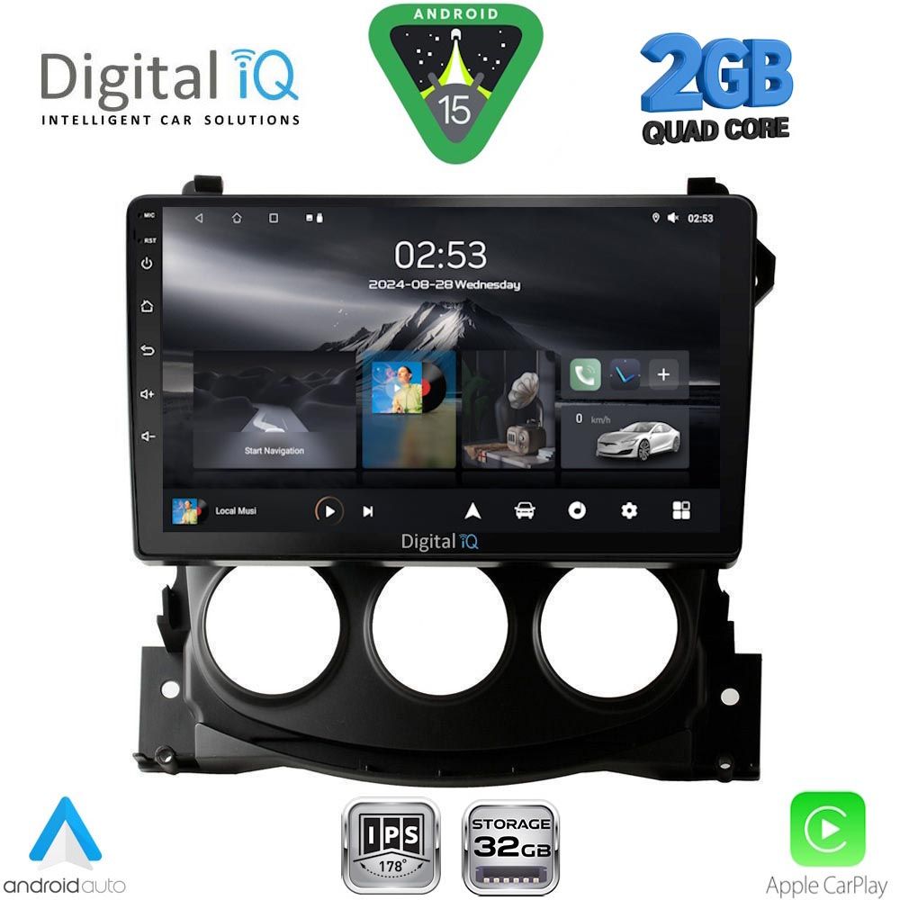 RSD1479_15 DIGITAL IQ RSD 1479_CPA (9inc) MULTIMEDIA TABLET for NISSAN 370Z mod. 2009-2012 - Image 1