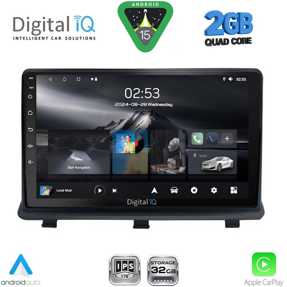 RSD1480_15 DIGITAL IQ RSD 1480_CPAA (9inc) MULTIMEDIA TABLET for OPEL ANTARA mod. 2006-2016 - Image 1