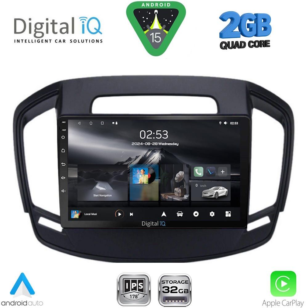 RSD1492_15 DIGITAL IQ RSD 1492_CPA (9inc) MULTIMEDIA TABLET for OPEL INSIGNIA mod. 2014-2017 - Image 1