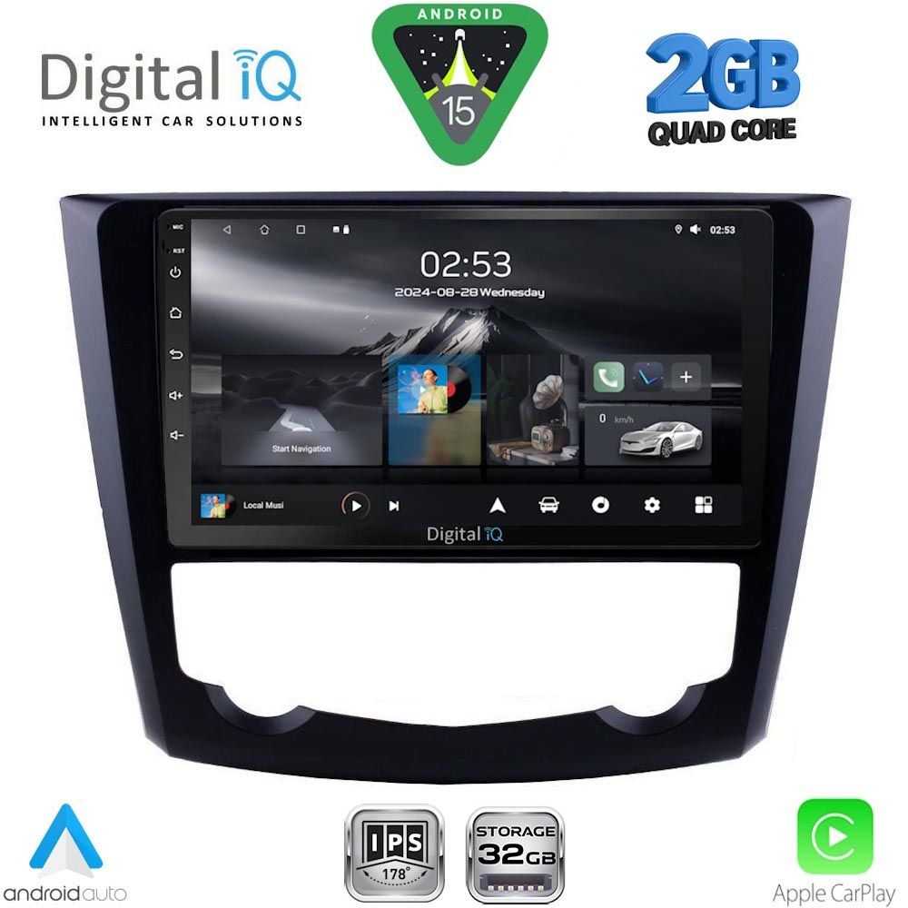 RSD1549_15 DIGITAL IQ RSD 1549_CPA (9inc) MULTIMEDIA TABLET for RENAULT KADJAR mod. 2015-2022 - Image 1
