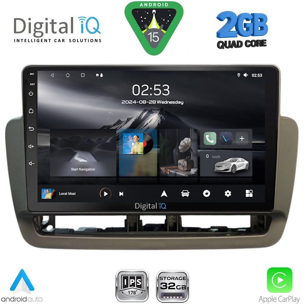 RSD1572_15 DIGITAL IQ RSD 1572_CPA (9inc) MULTIMEDIA TABLET for SEAT IBIZA mod. 2012-2015 - Image 1