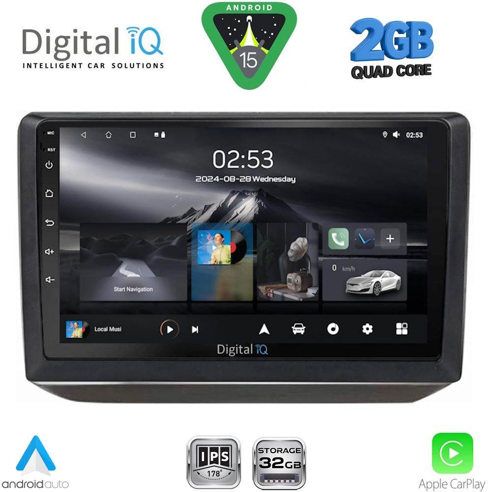 RSD1581_15 DIGITAL IQ RSD 1581_CPA (10inc) MULTIMEDIA TABLET for SKODA FABIA mod. 2008-2014 - Image 1