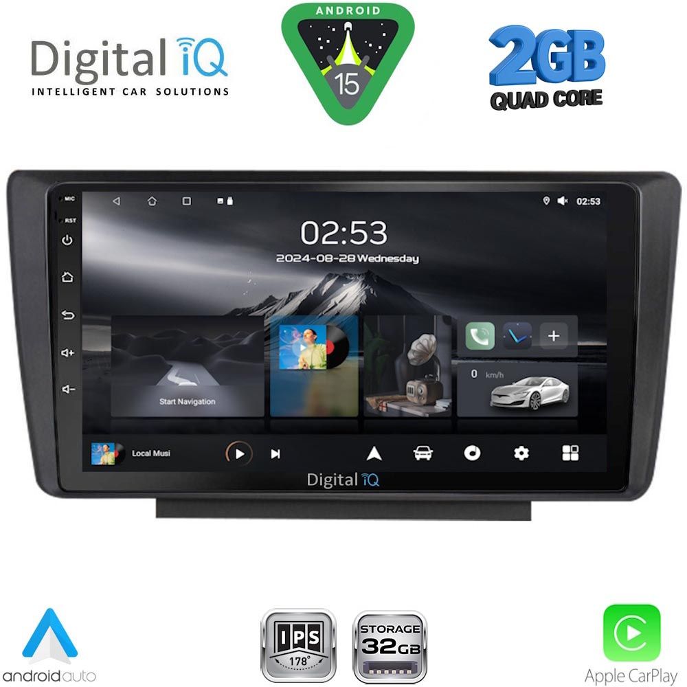 RSD1594_15 DIGITAL IQ RSD 1594_CPA (9inc) MULTIMEDIA TABLET for SKODA OCTAVIA 5 mod. 2005-2012 - Image 1