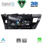 DIGITAL IQ RSD 1714SM_CPA (10inc) MULTIMEDIA TABLET for TOYOTA COROLLA mod. 2013-2016