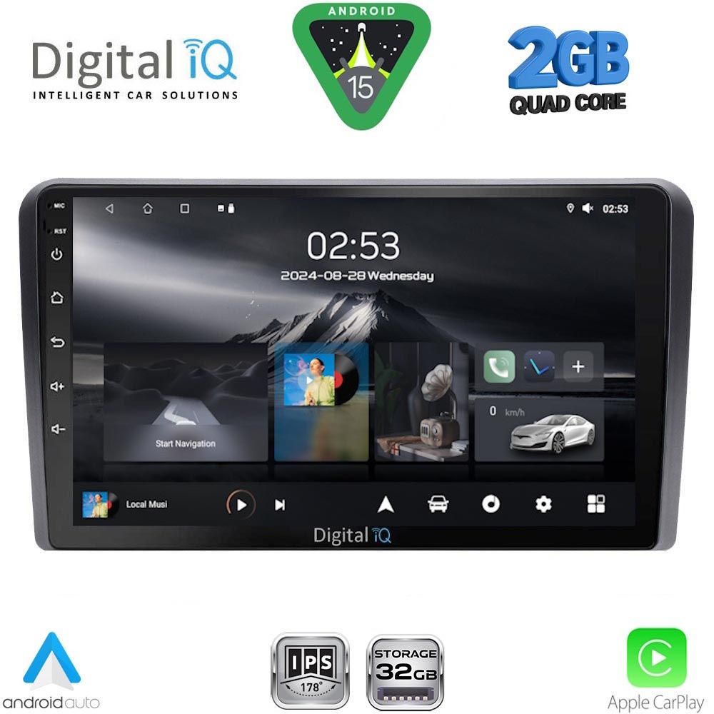 RSD1744_15 DIGITAL IQ RSD 1744_CPA (9inc) MULTIMEDIA TABLET for GOLF 4 mod. 1998-2003 - Image 1