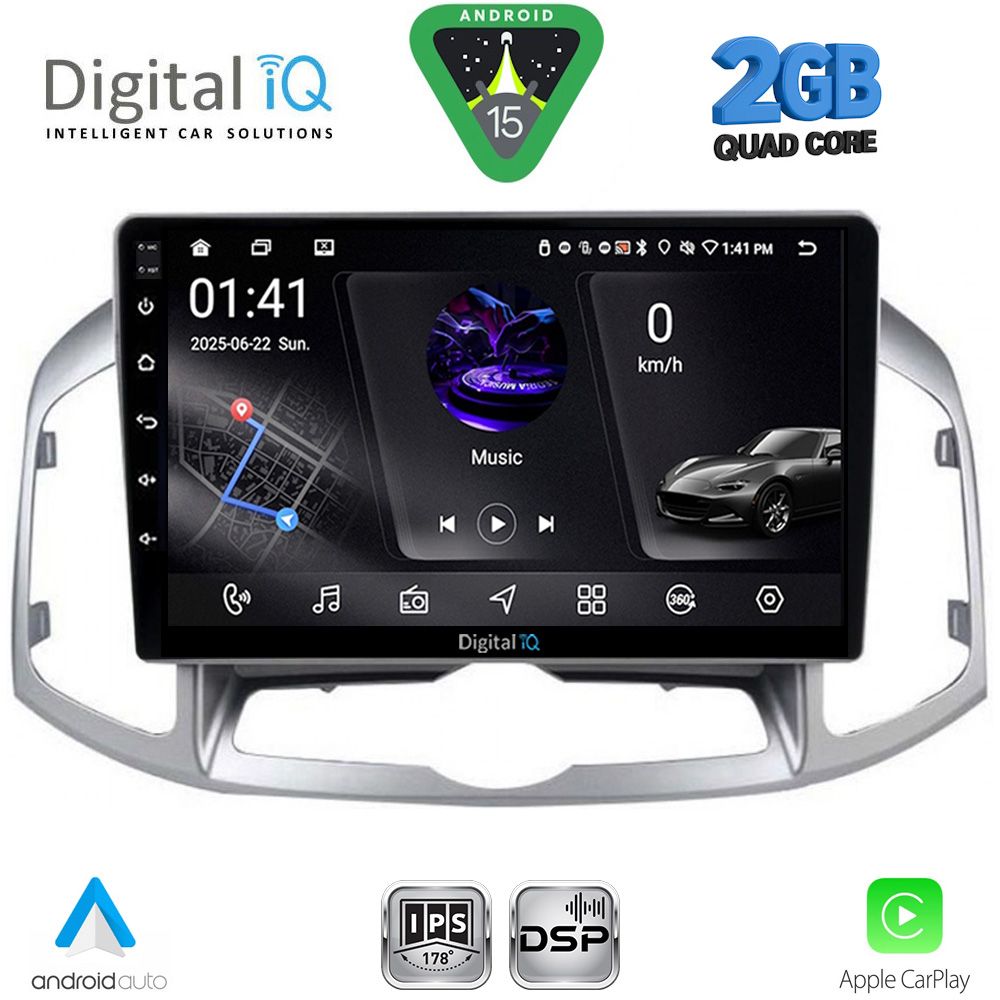 RSF4071_15 DIGITAL IQ RSF 4071_CPA (10inc) MULTIMEDIA for CHEVROLET CAPTIVA mod. 2012-2018 - Image 1