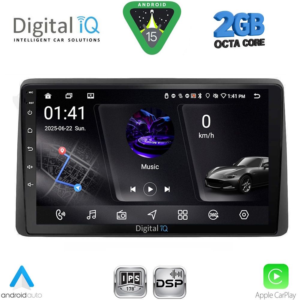 RSF4104_15 DIGITAL IQ RSF 4104_CPA (10inc) MULTIMEDIA TABLET for DACIA DUSTER mod. 2019-2025 - Image 1