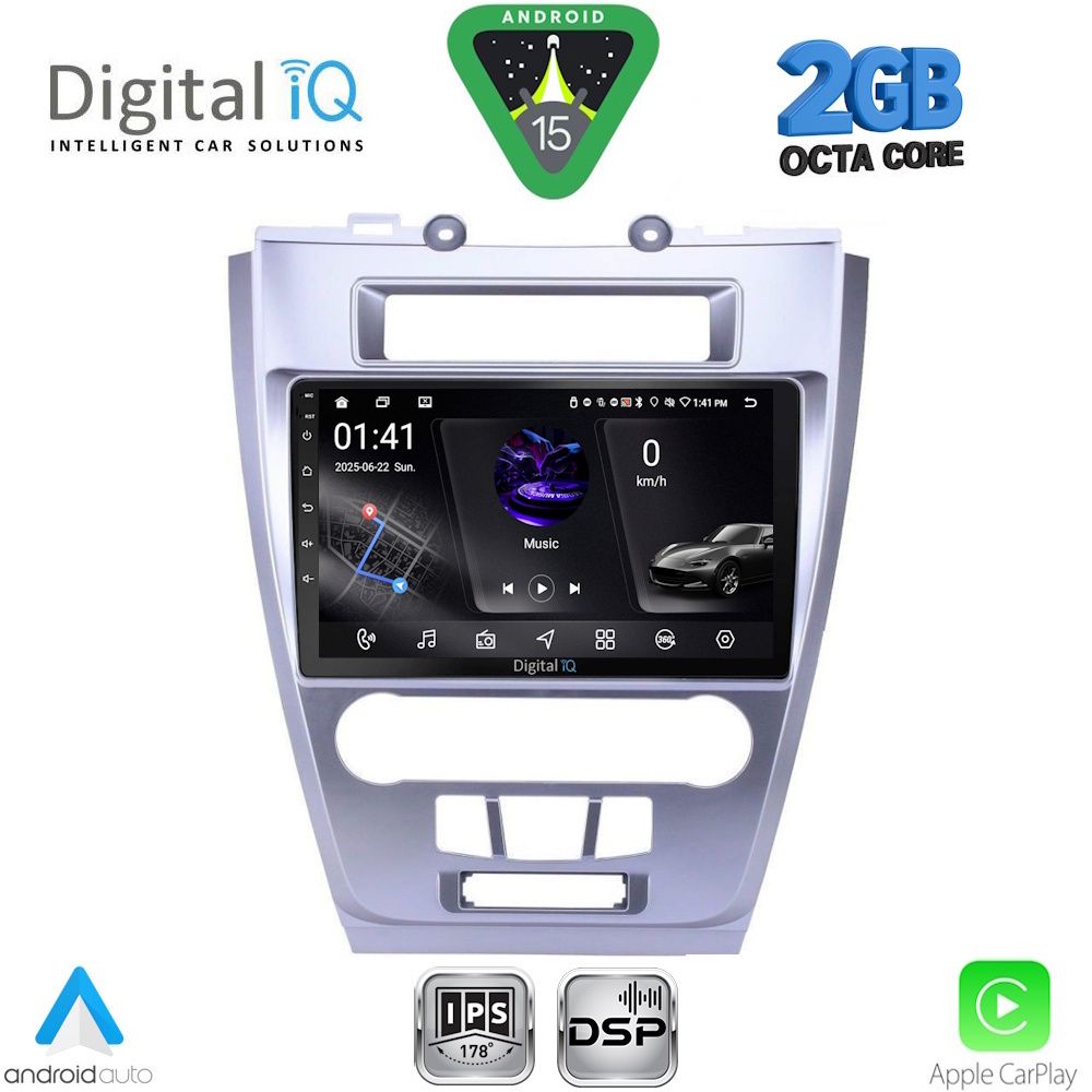 RSF4159_15 DIGITAL IQ RSF 4159_CPA (10inc) MULTIMEDIA TABLET for FORD FUSION mod. 2012-2017 - Image 1