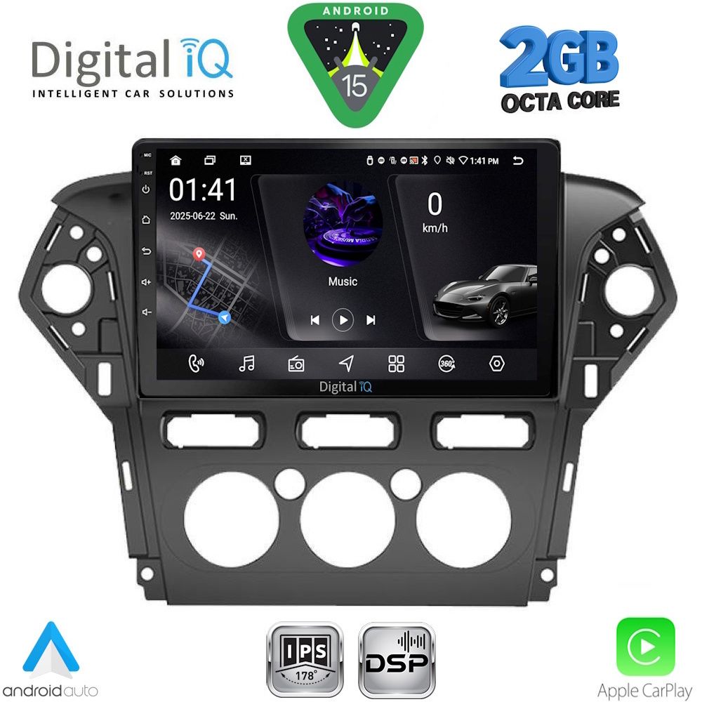 RSF4163AC_15 DIGITAL IQ RSF 4163_CPA A/C (10inc) MULTIMEDIA TABLET for FORD MONDEO mod. 2011-2013 - Image 1